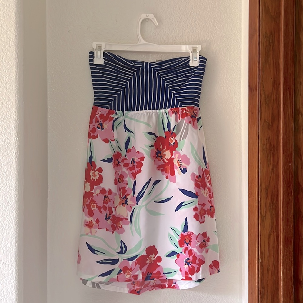 Roxy summer midi tube top dress - floral print 🌸